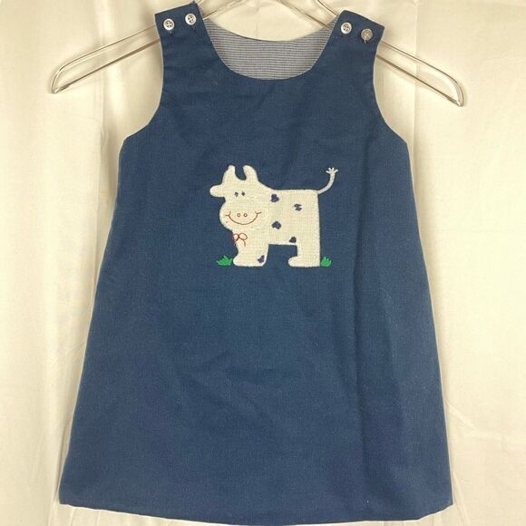 THE BAILEY BOYS Vintage Reversible Autumn dress 4T - Picture 2 of 11